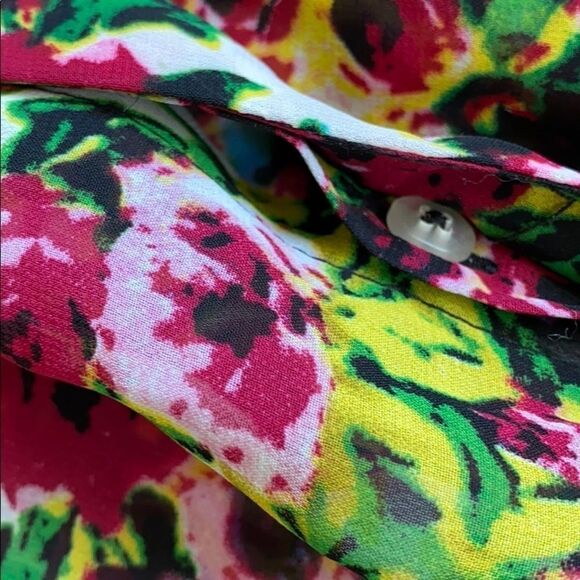 𝅺🆕 Dex Sheer Floral Rose Print Long Sleeve - Picture 6 of 6